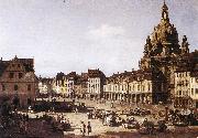 BELLOTTO, Bernardo New Market Square in Dresden Germany oil painting reproduction